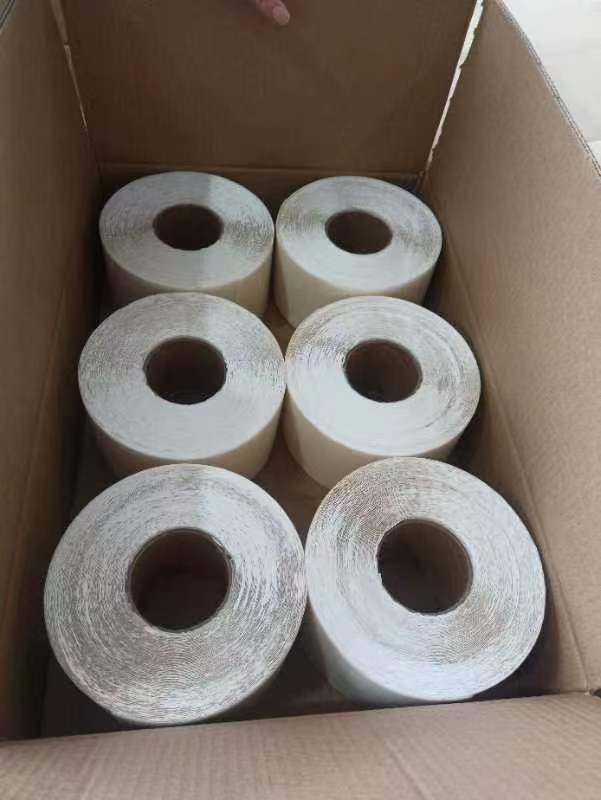 La cinta impermeable autoadhesiva subterránea de un solo lado para el tratamiento de detalles está lista para su envío.